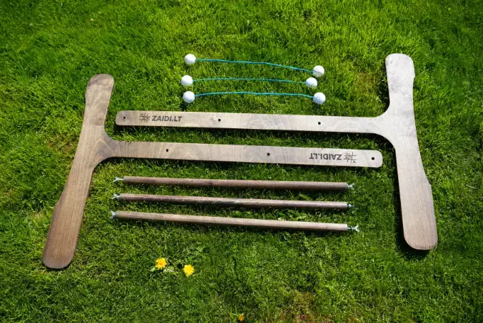 Kopetėlių golfas – žaidimas taiklumui | Medžio karma