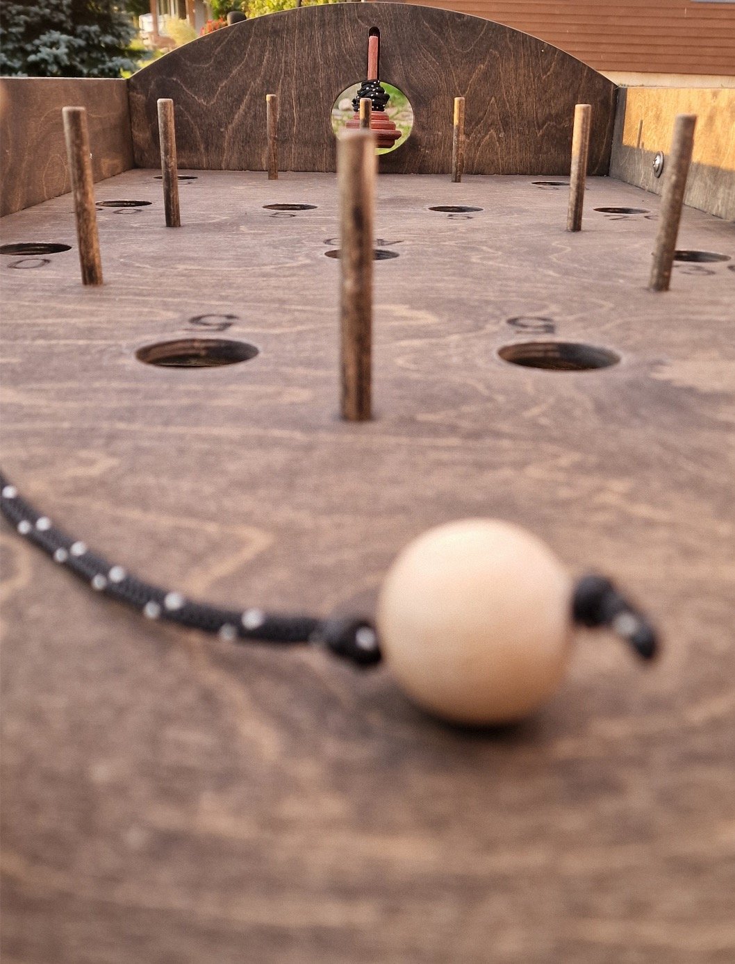 medinių lauko žaidimų priežiūra sukučių dvikova laikymas