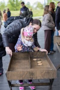 Outdoor Games Festival in Šiauliai, Lithuania: people playing large wooden games, photo 20